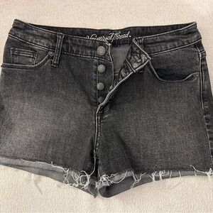 Universal Thread Women's Charcoal Jean Shorts
